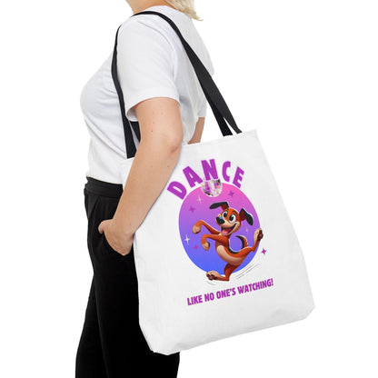 Paw-some Dance Moves Tote Bag - 🐾 Shake Your Tail Feather! 🐾 - Whippie's
