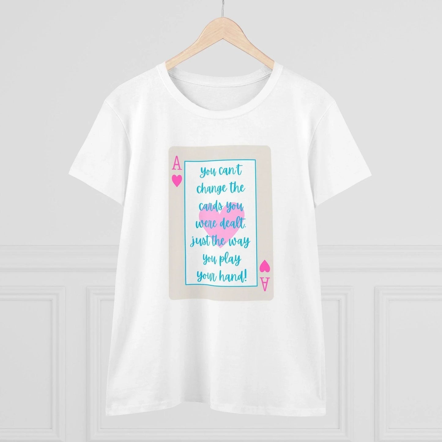 💖 Ace of Hearts 💪 Women's Tee ✨ Play your hand like a queen! 👑 - Whippie's