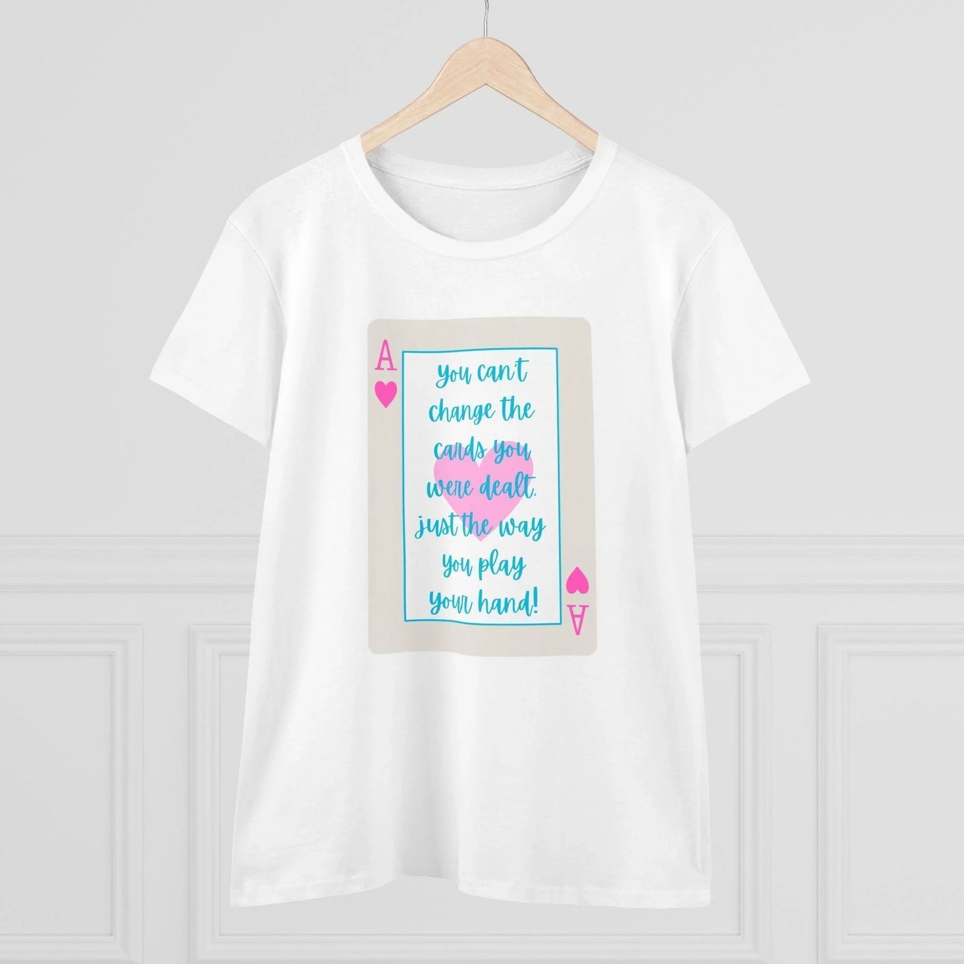 💖 Ace of Hearts 💪 Women's Tee ✨ Play your hand like a queen! 👑 - Whippie's