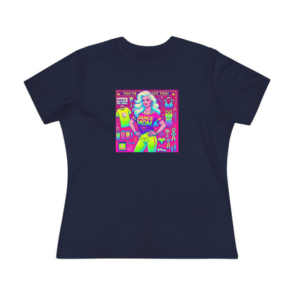 Dance Mom Magic (White Hair) - A Colorful Celebration 🌈 - Women's Softstyle Tee - Whippie's