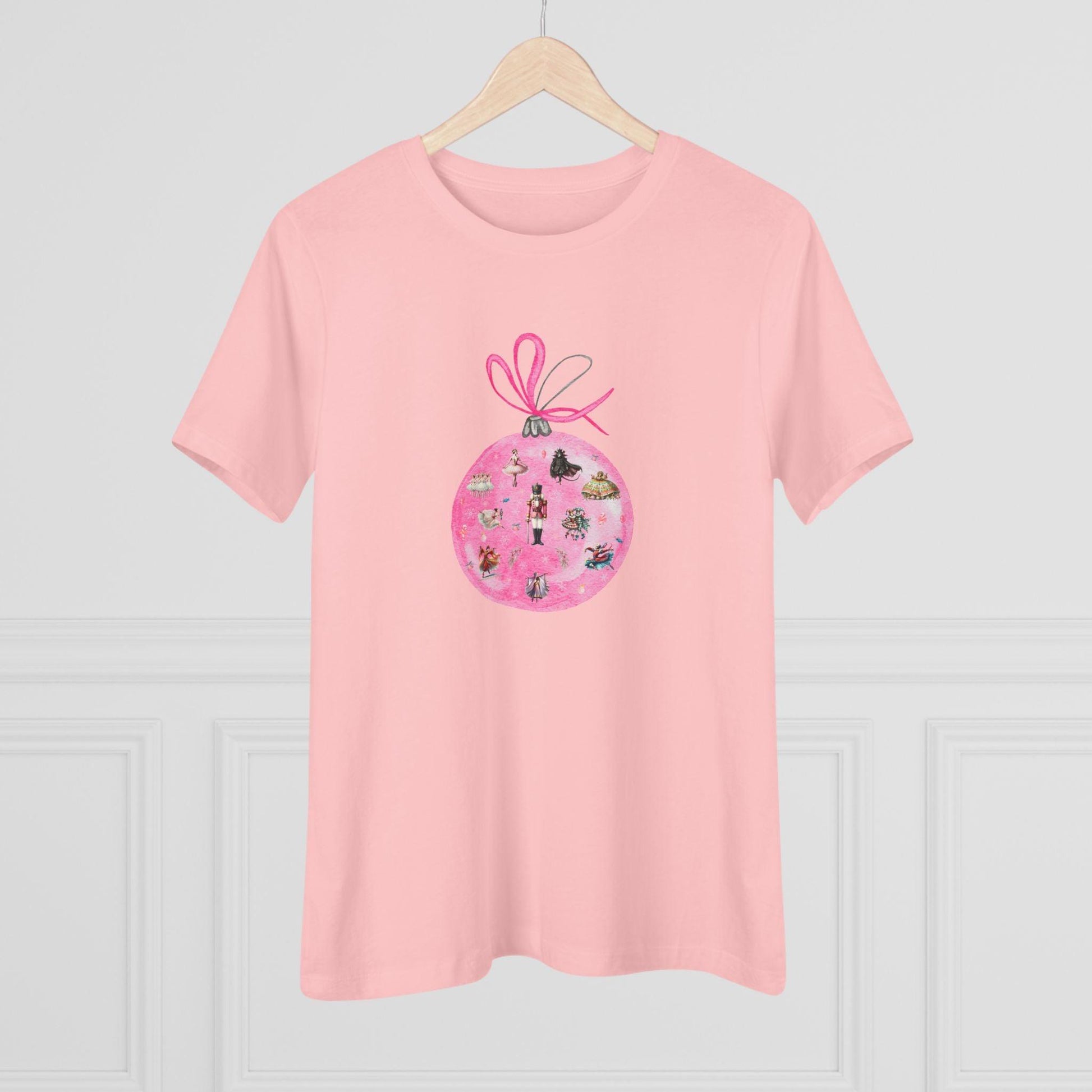 Nutcracker Ornament - A Whimsical Winter Wonderland! 🎄✨ Women's Softstyle Tee - Whippie's