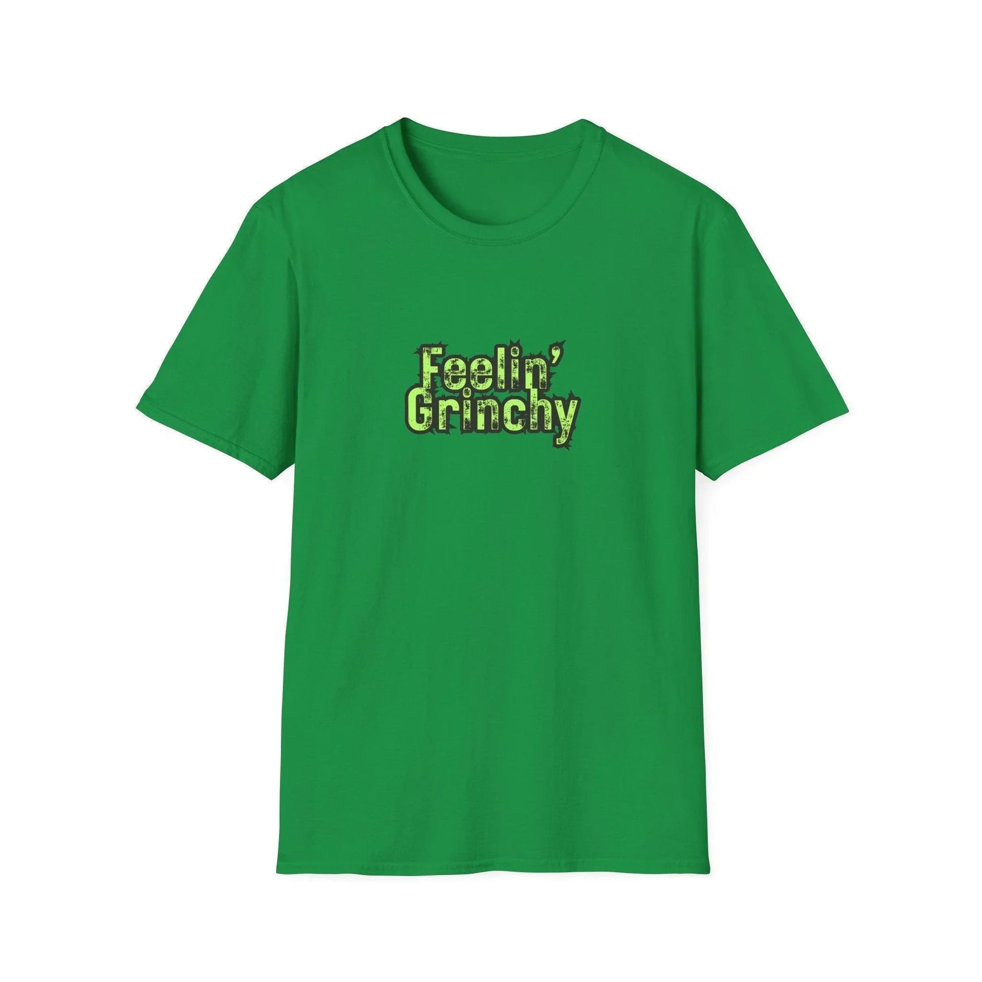 Feelin' Grinchy 🎄🎅 - Unisex Softstyle T-Shirt 👕 - Whippie's