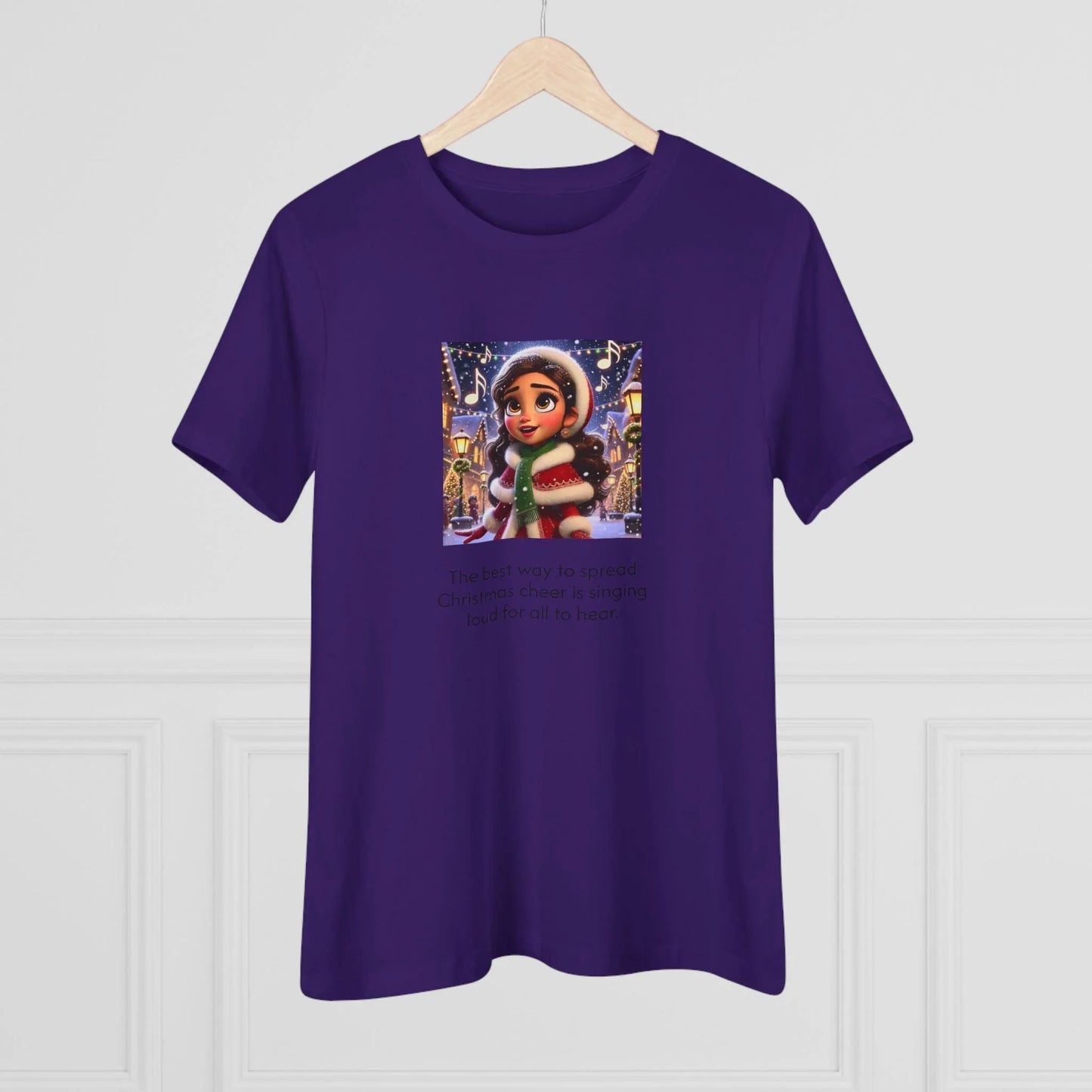 Caroler - Christmas Cheer - BHBE Girl - Women's Softstyle Tee - Whippie's
