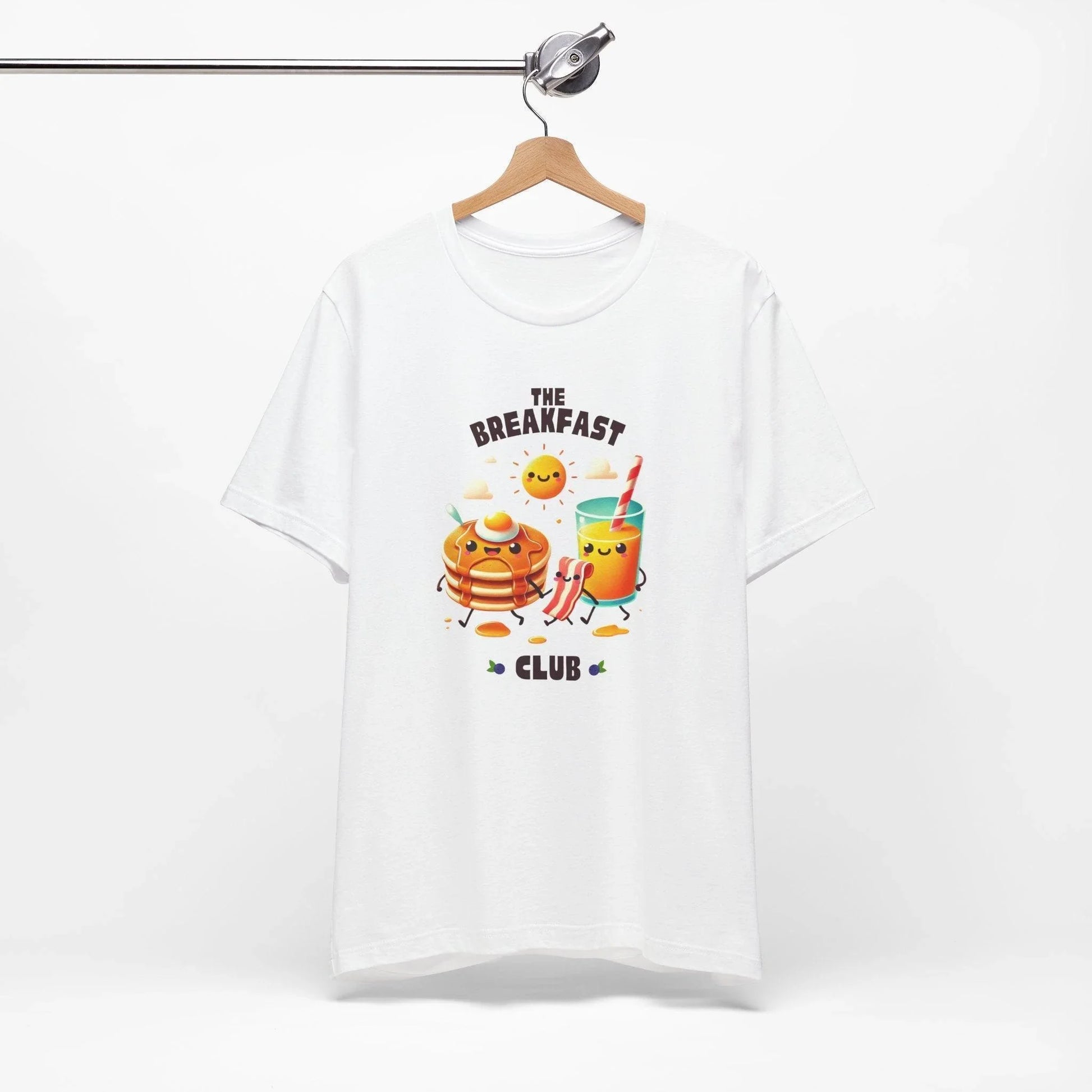 🥞 Breakfast Club 🍳 Unisex Jersey Tee ☀️ Rise and shine, breakfast time! - Whippie's