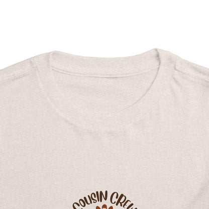 Thanksgiving Cousin Crew - Toddler Short Sleeve Tee - Whippie's