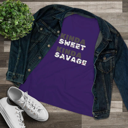 ✨ Kinda SWEET Kinda SAVAGE 😎 Women's Tee 💖 - Whippie's