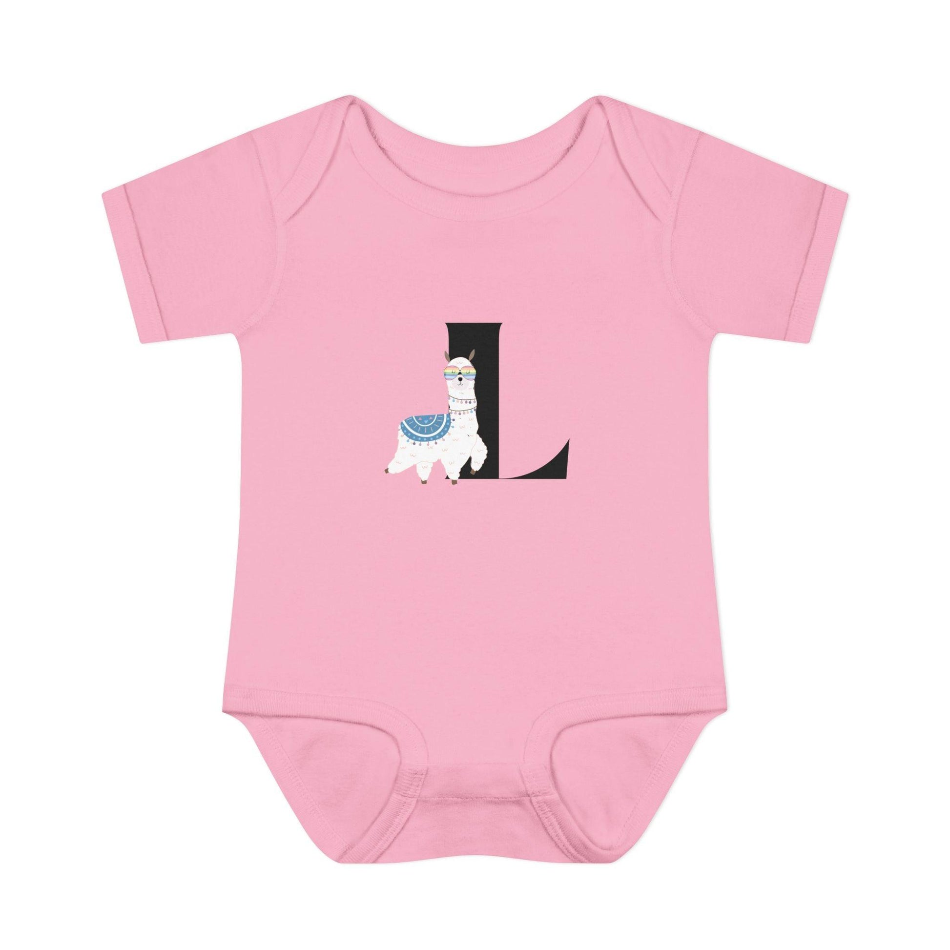 Alphabet Adventures: Letter L - Llama Baby Onesie L is for Llama Lovin' - Whippie's