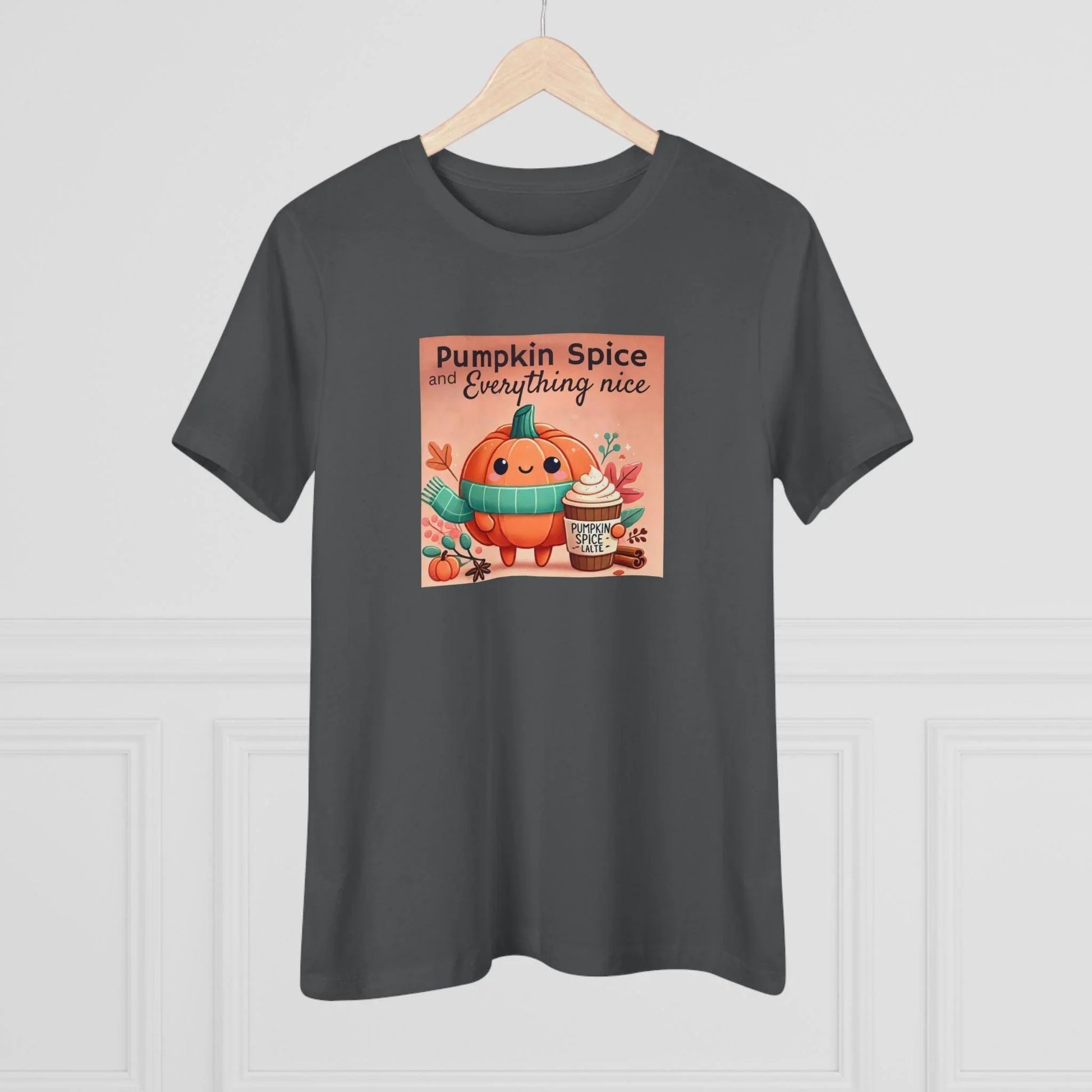 Cute Pumpkin: Pumpkin Spice and Everything Nice - Women's Softstyle Tee - Whippie's