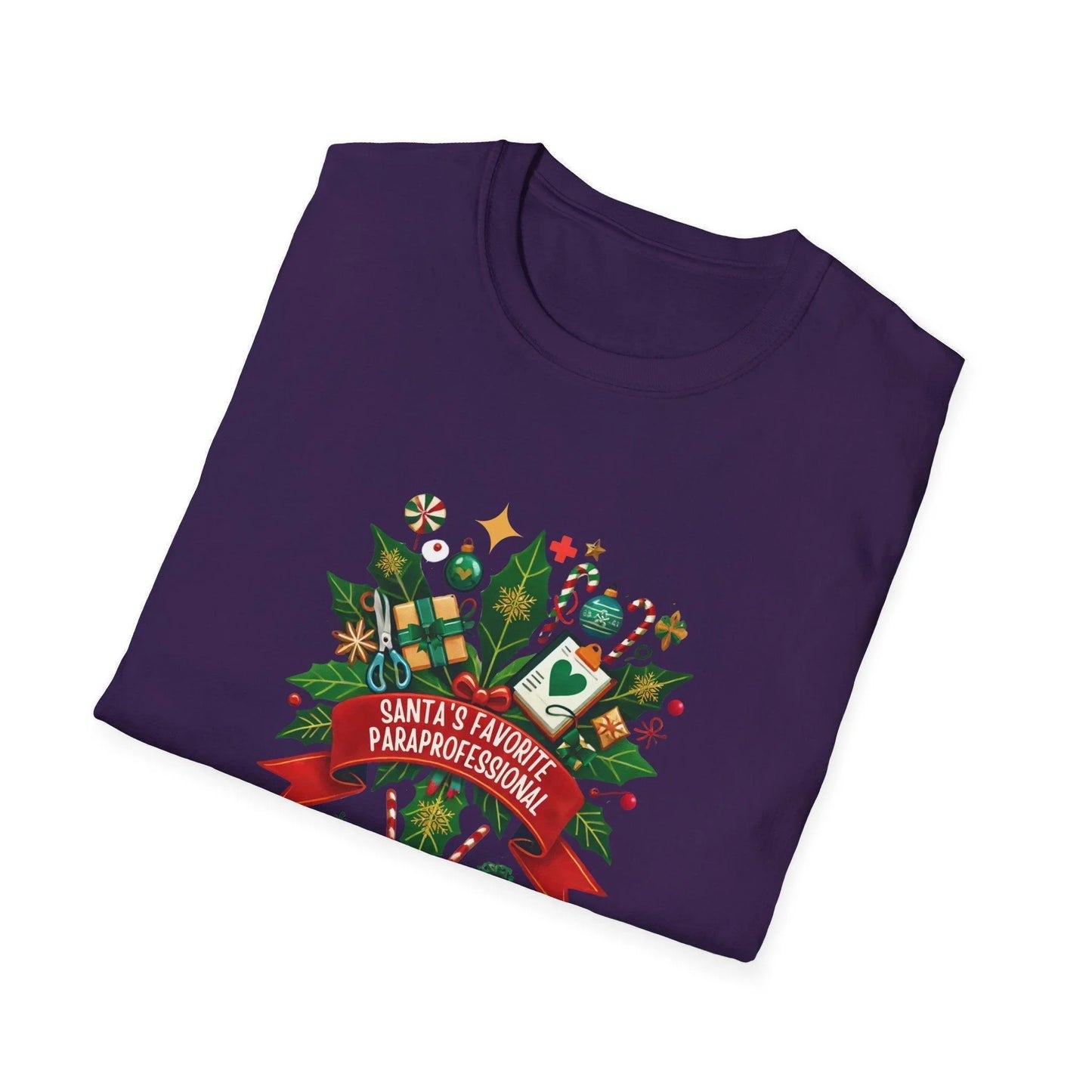 Santa's Favorite Paraprofessional Unisex Tee ✏️🎅 - Whippie's