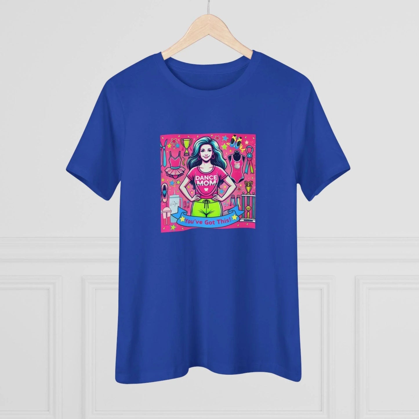 Dance Mom Magic (Brunette Mom) - A Colorful Celebration 🌈 - Women's Softstyle Tee - Whippie's