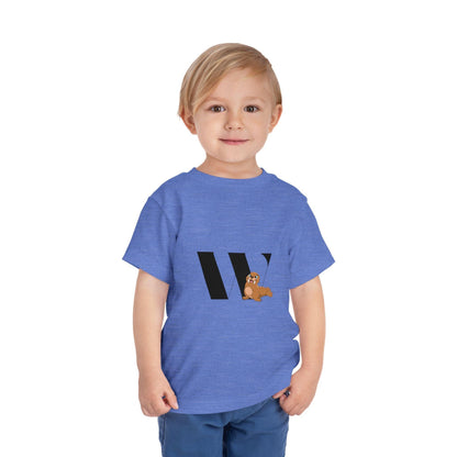 Alphabet Adventures: Letter W - Walrus Toddler T-shirt - Whippie's
