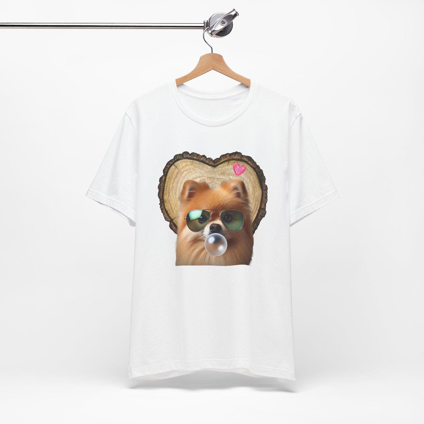 Pom Love Unisex Jersey Tee - 🐶💖 Spread the Pom Love! 💖🐶 - Whippie's