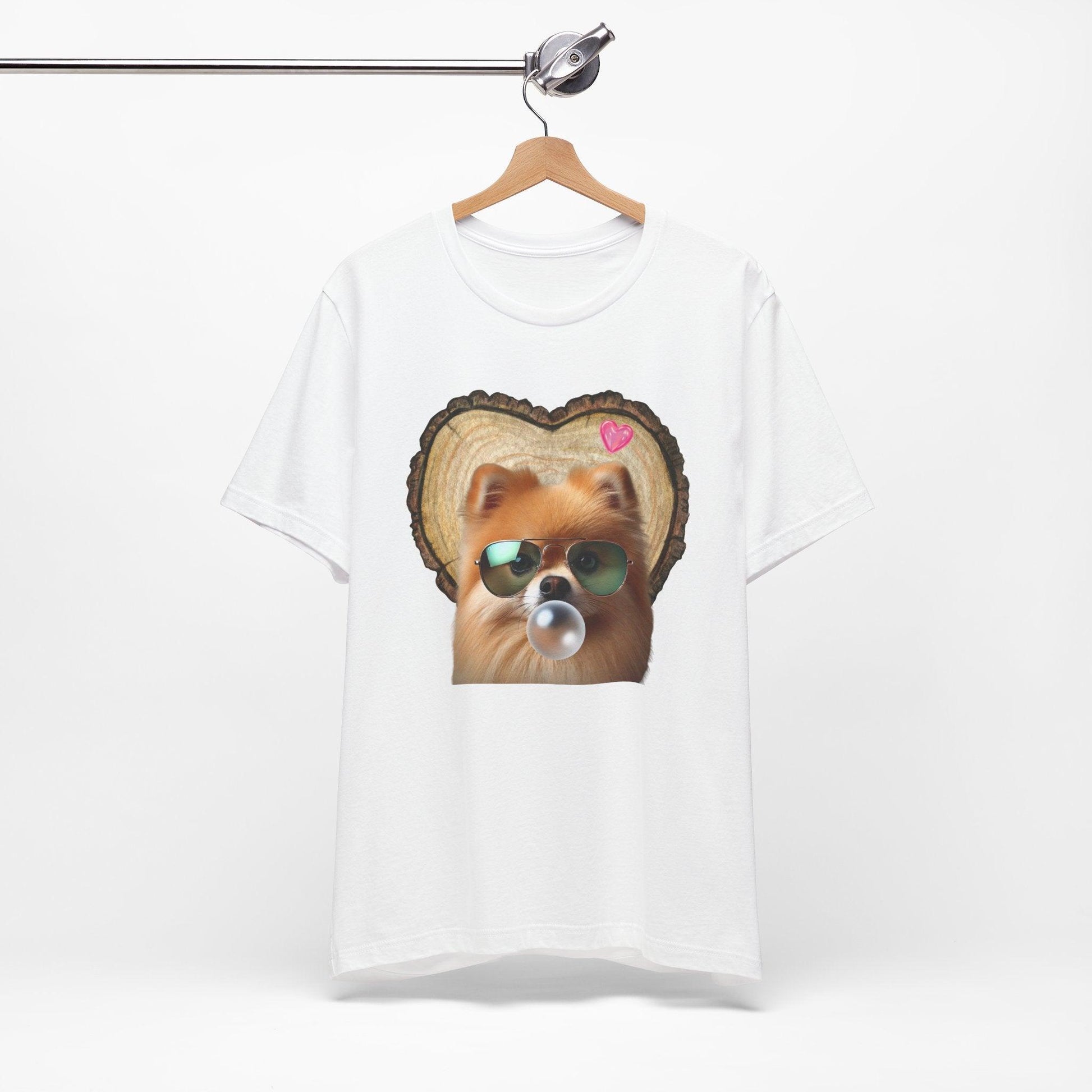 Pom Love Unisex Jersey Tee - 🐶💖 Spread the Pom Love! 💖🐶 - Whippie's