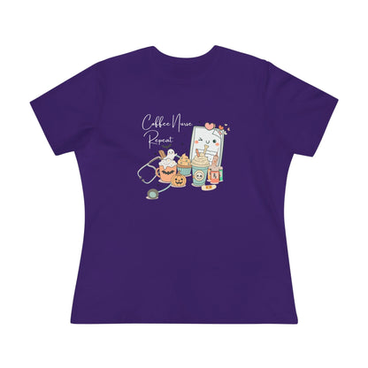 Coffee, Nurse, Repeat: Halloween Edition - Tired Nurse Tee