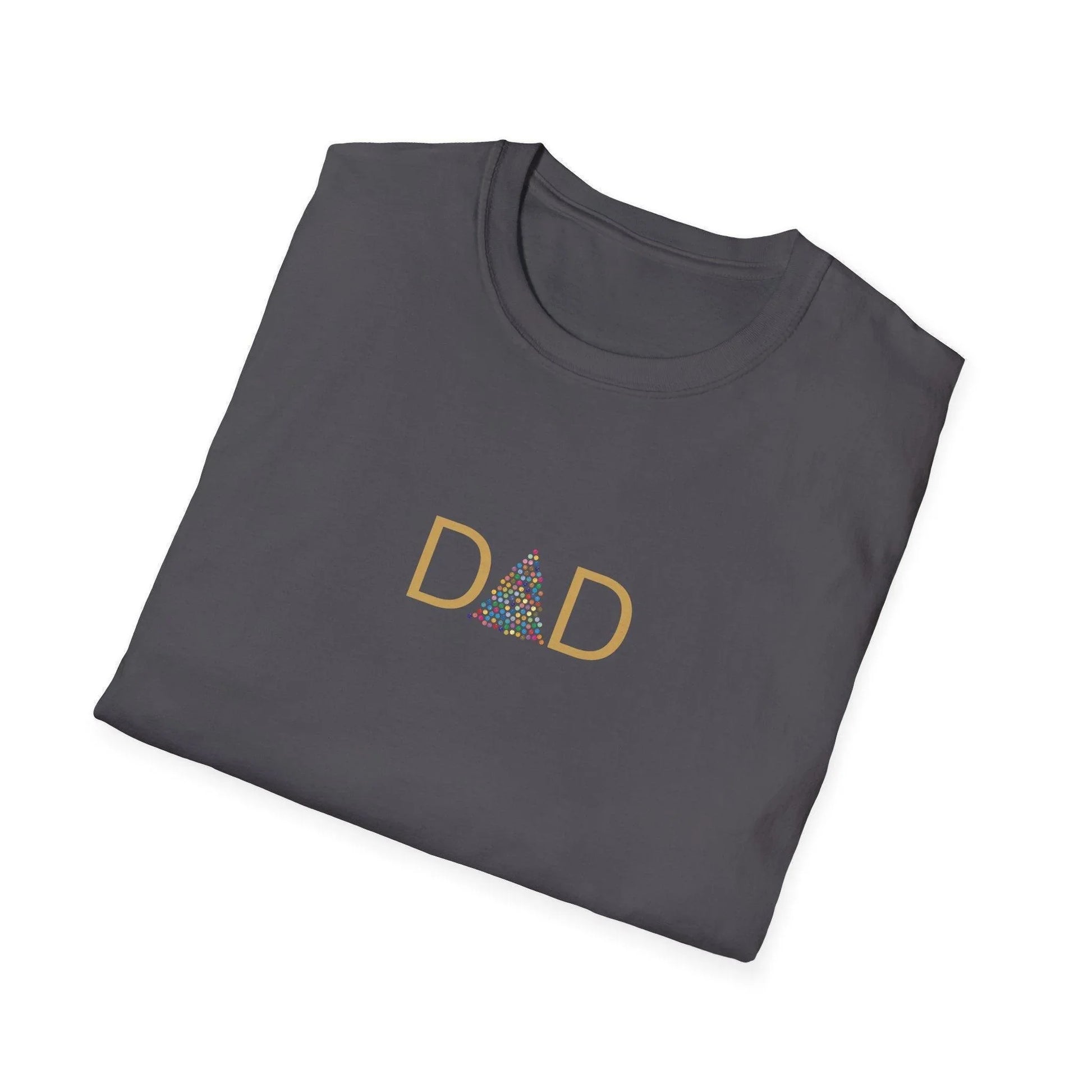 DAD 🎄 - Golden Christmas Dad! ✨🎁- Mens Softstyle T-shirt - Whippie's