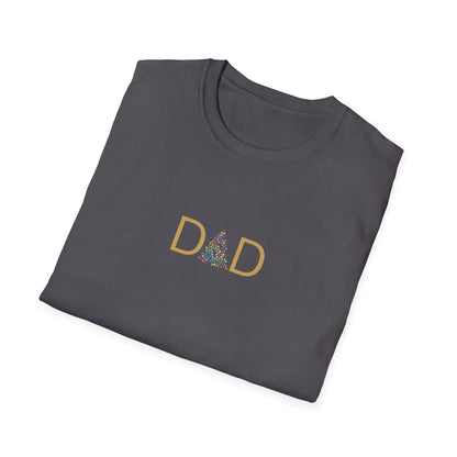 DAD 🎄 - Golden Christmas Dad! ✨🎁- Mens Softstyle T-shirt - Whippie's