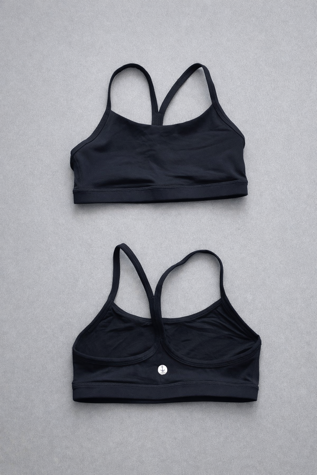 City Black Bra Top girls dance top front view