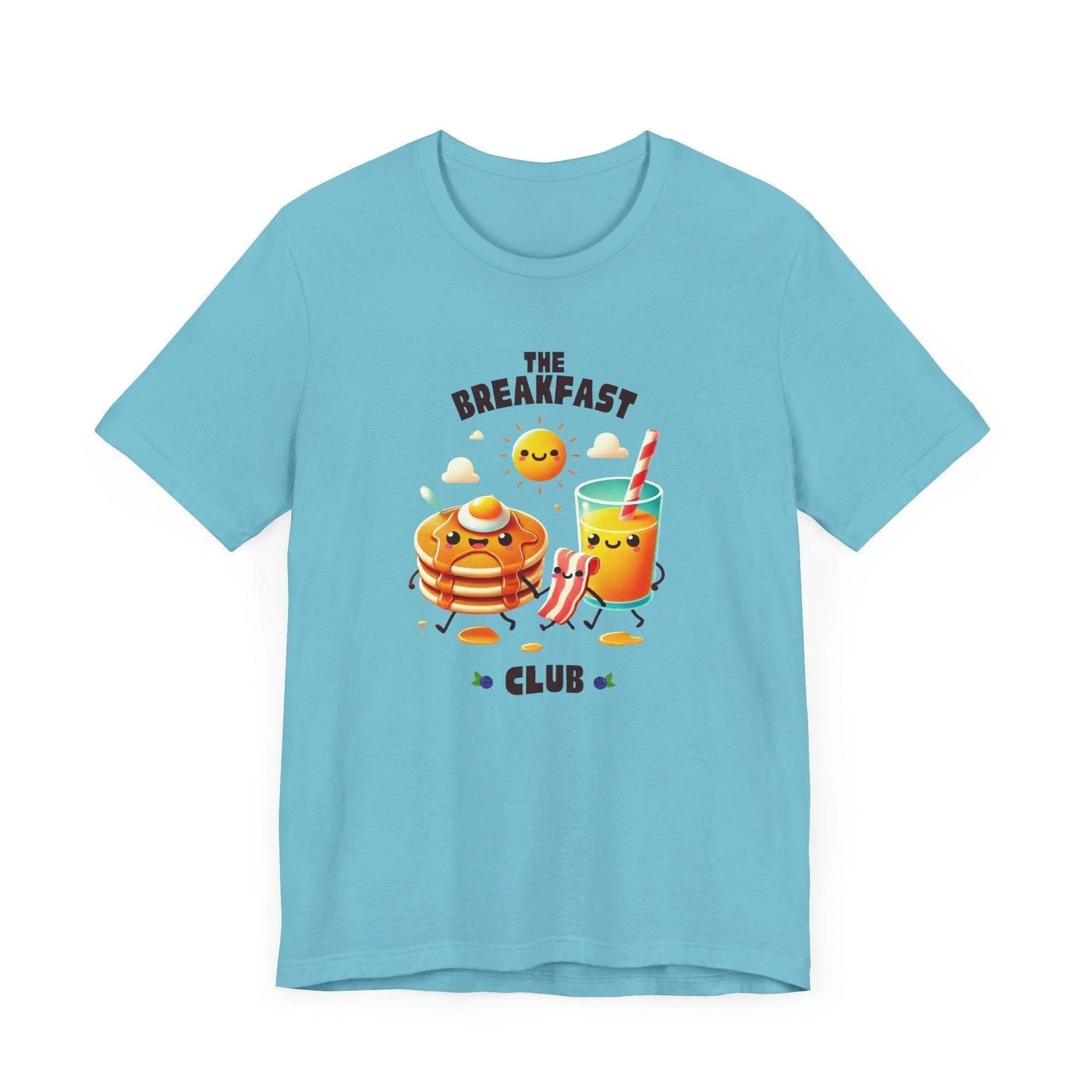 🥞 Breakfast Club 🍳 Unisex Jersey Tee ☀️ Rise and shine, breakfast time! - Whippie's