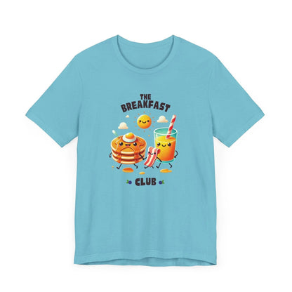 🥞 Breakfast Club 🍳 Unisex Jersey Tee ☀️ Rise and shine, breakfast time! - Whippie's