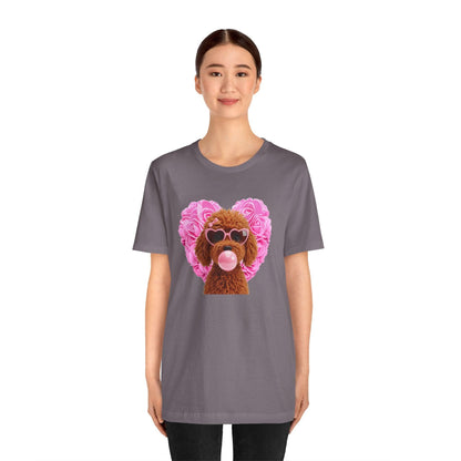 Doodle Love Unisex Jersey Tee - 💖 Cuteness Overload! 💖 - Whippie's