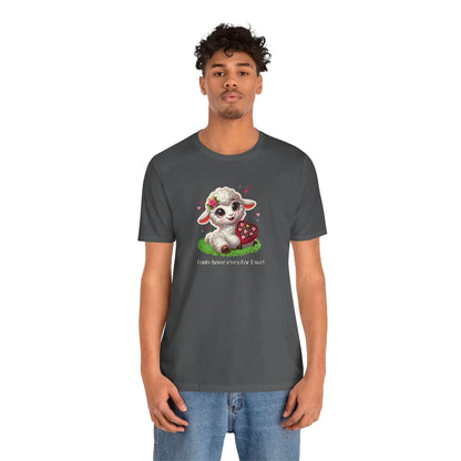 💖 I Only Have Eyes for Ewe! 🐑 Unisex Jersey Tee ✨ Spread the love this Valentine's Day! - Whippie's