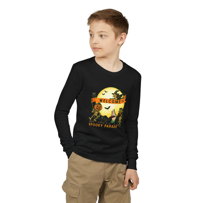 Halloween Youth Shirt | Welcome to the Spooky Parade Long Sleeve Tee