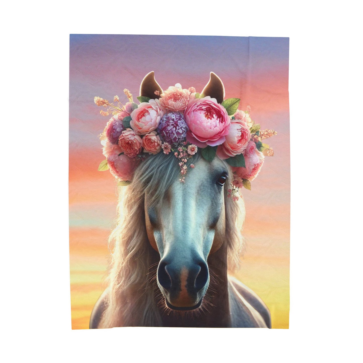 Horse Blanket | Horse Dreams Velveteen Blanket