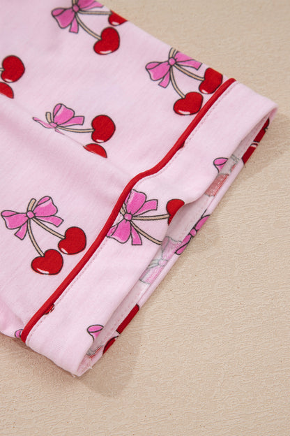 Cute Pajamas | Bow or Cherry Short Pajama Set