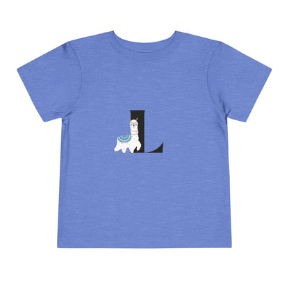 Alphabet Adventures: Letter L - Llama Toddler T-shirt - Whippie's