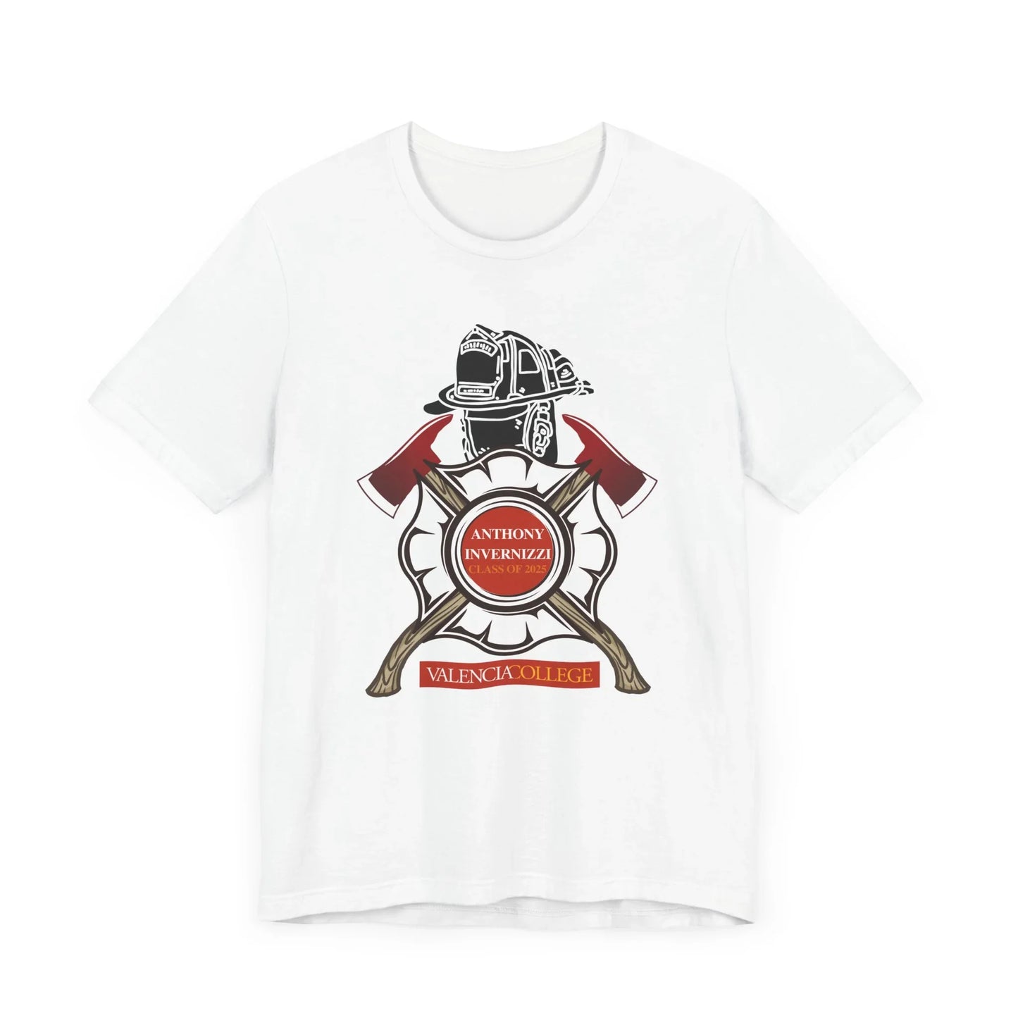 Fire Rescue Graduation Unisex Jersey Tee - Personalizable - Whippie's