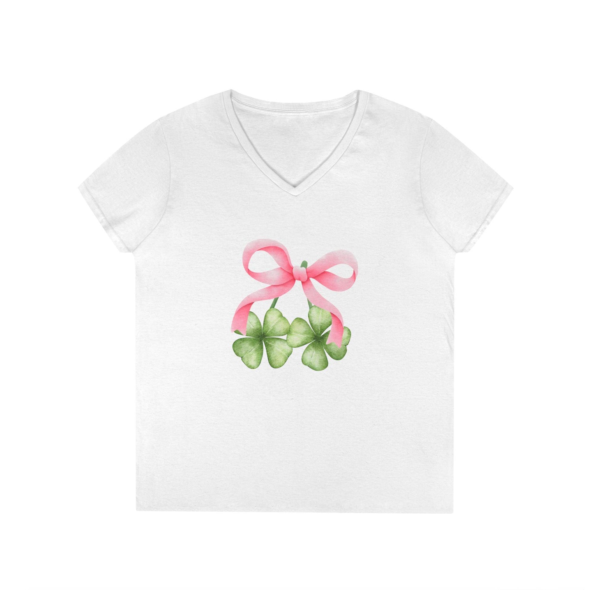 Lucky Charms V-Neck Ladies Tee - Whippie's
