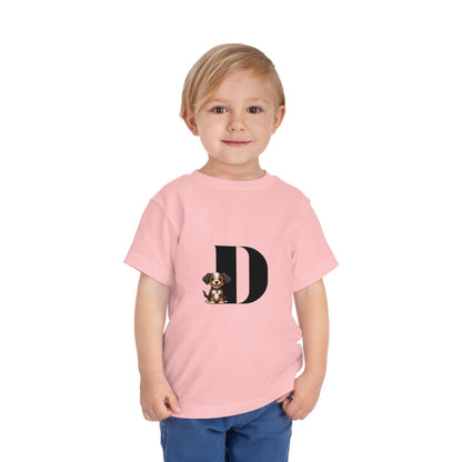 Alphabet Adventures: Letter D - Dog Toddler T-shirt - Whippie's