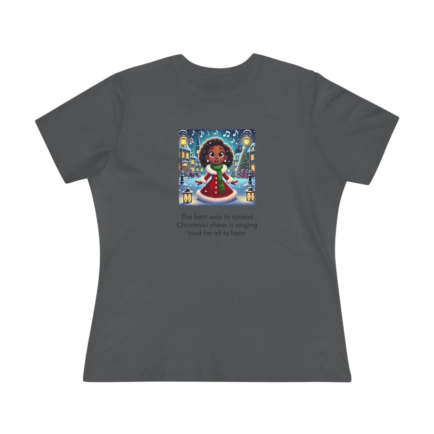 Caroler - Christmas Cheer - Younger BH Girl - Women's Tee - Whippie's