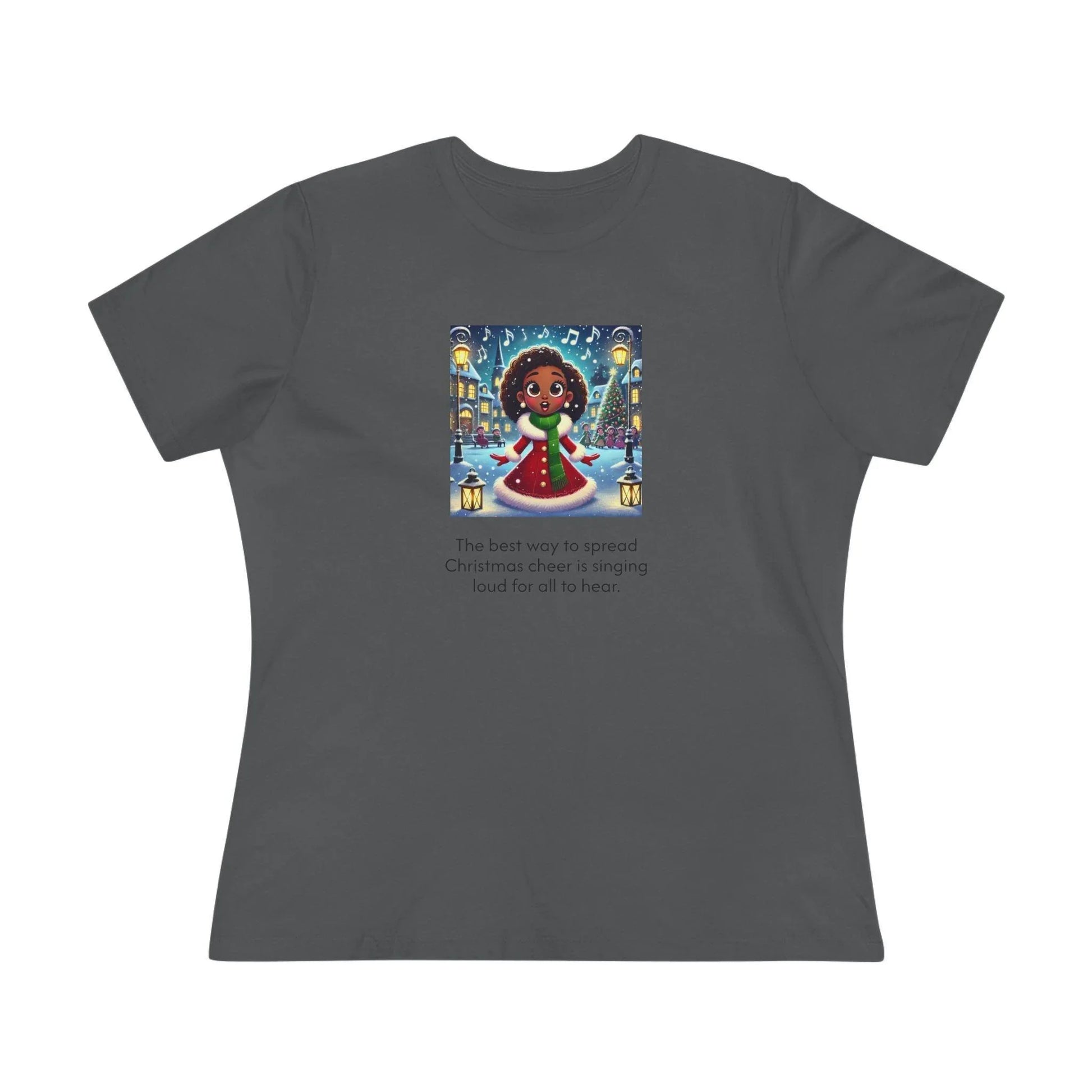 Caroler - Christmas Cheer - Younger BH Girl - Women's Tee - Whippie's