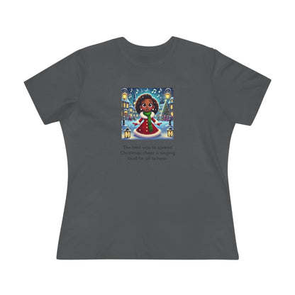 Caroler - Christmas Cheer - Younger BH Girl - Women's Tee - Whippie's