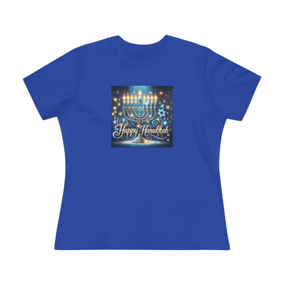 Happy Hanukkah - Women's Tee - Whippie's