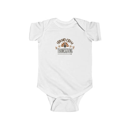 Thanksgiving Friend Crew - Infant Fine Jersey Bodysuit - Whippie's