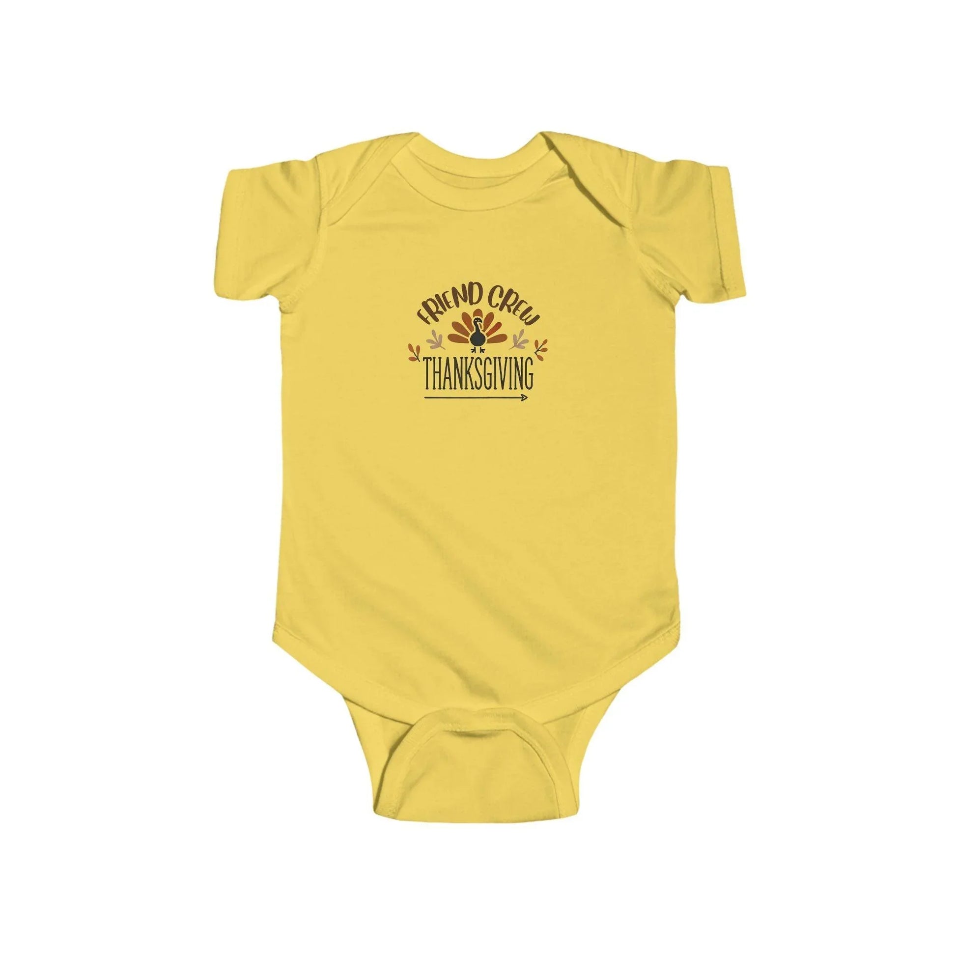 Thanksgiving Friend Crew - Infant Fine Jersey Bodysuit - Whippie's