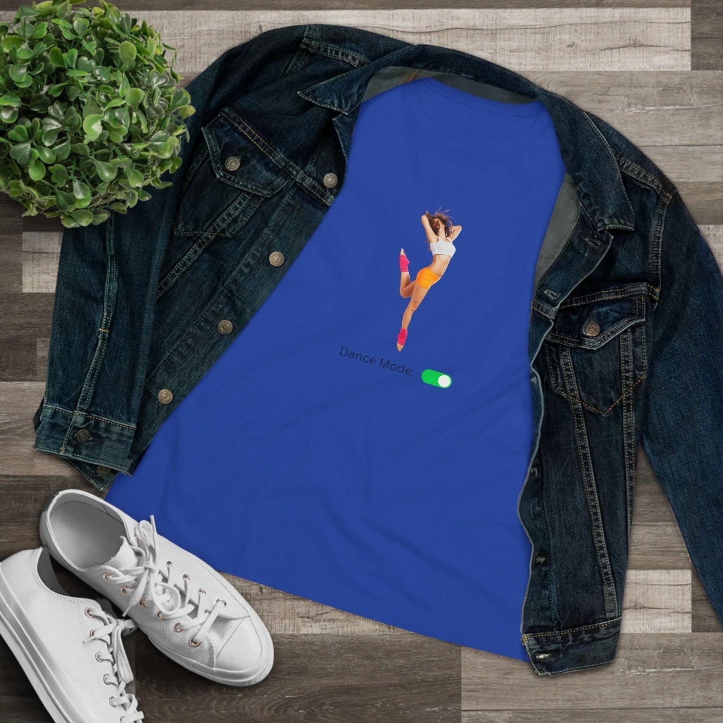 Dance Mode: Toggle On Women's Softstyle Tee 💃 🕺 - Whippie's
