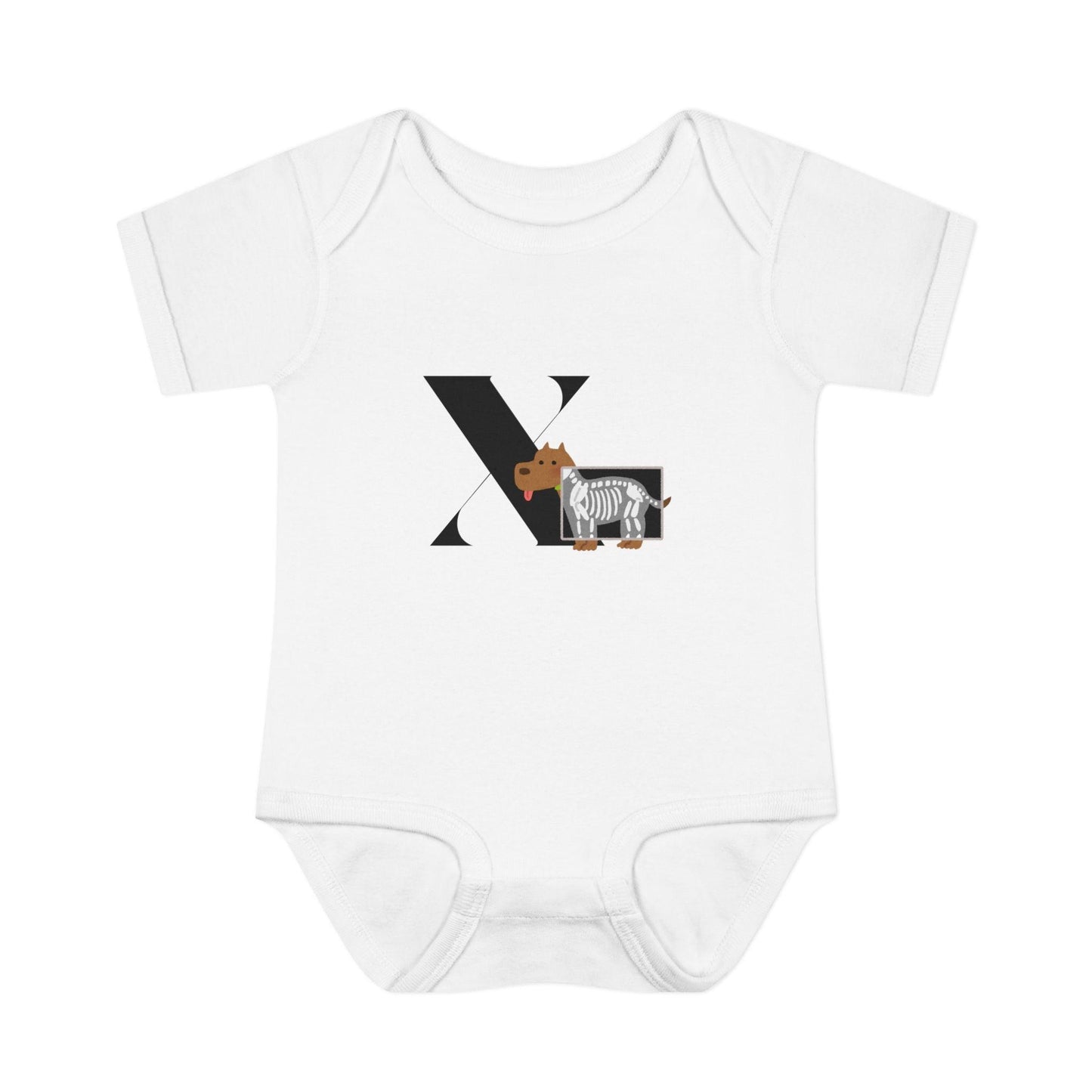 Alphabet Adventures: Letter X - X-Ray Vision Baby Onesie X is for X-Ray Vision! - Whippie's