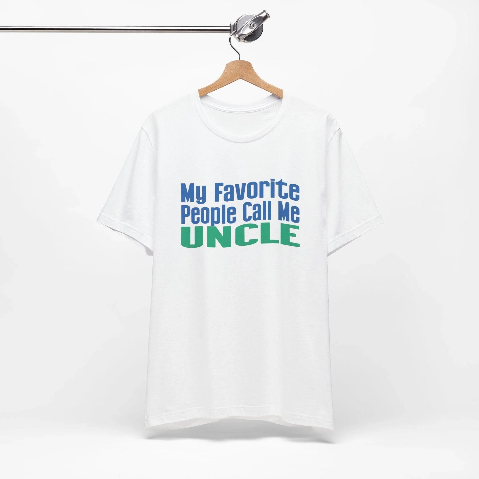 👨‍👦 My Favorite People Call Me UNCLE 💙 Unisex Tee ✨ The best uncles get promoted to favorite! - Whippie's