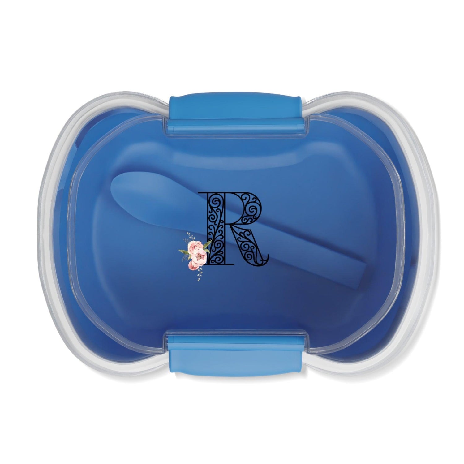 Floral Letters: Letter R - Peony - Two-tier Bento Box - Whippie's