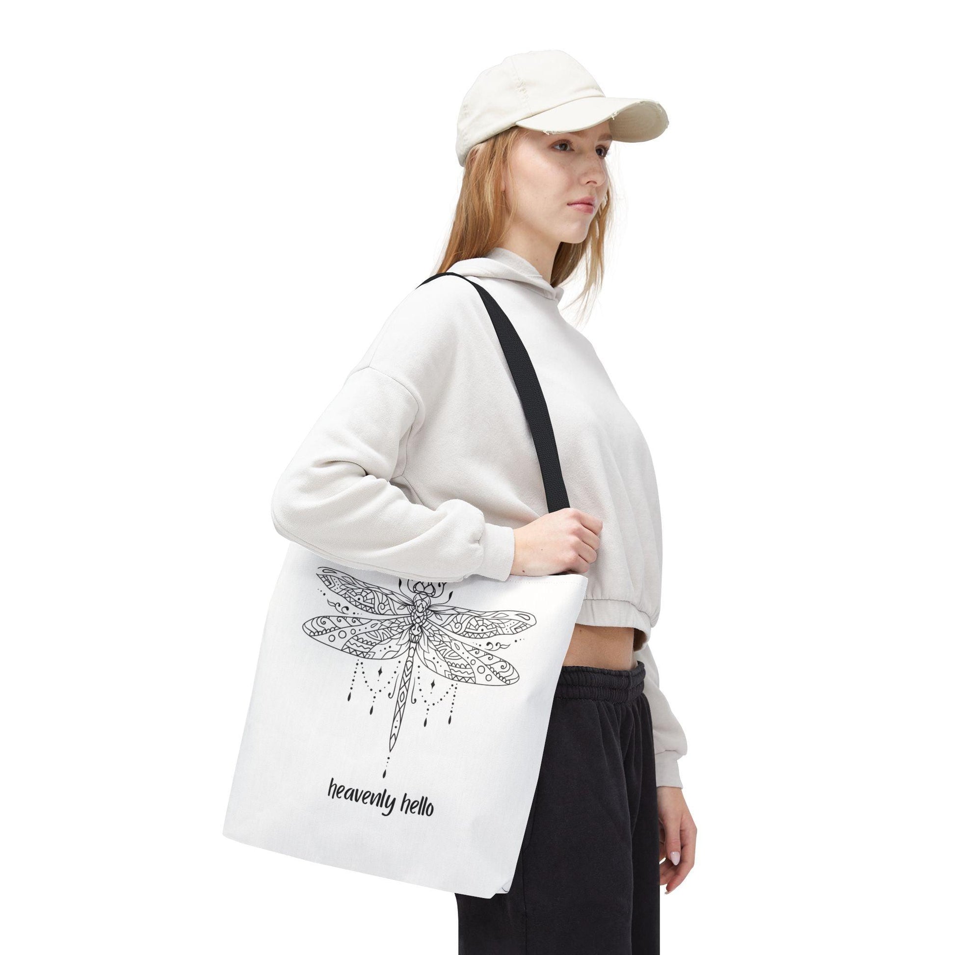 Heavenly Hello Tote Bag - 🕊️ Carry a Piece of Heaven with You 🕊️ - Whippie's