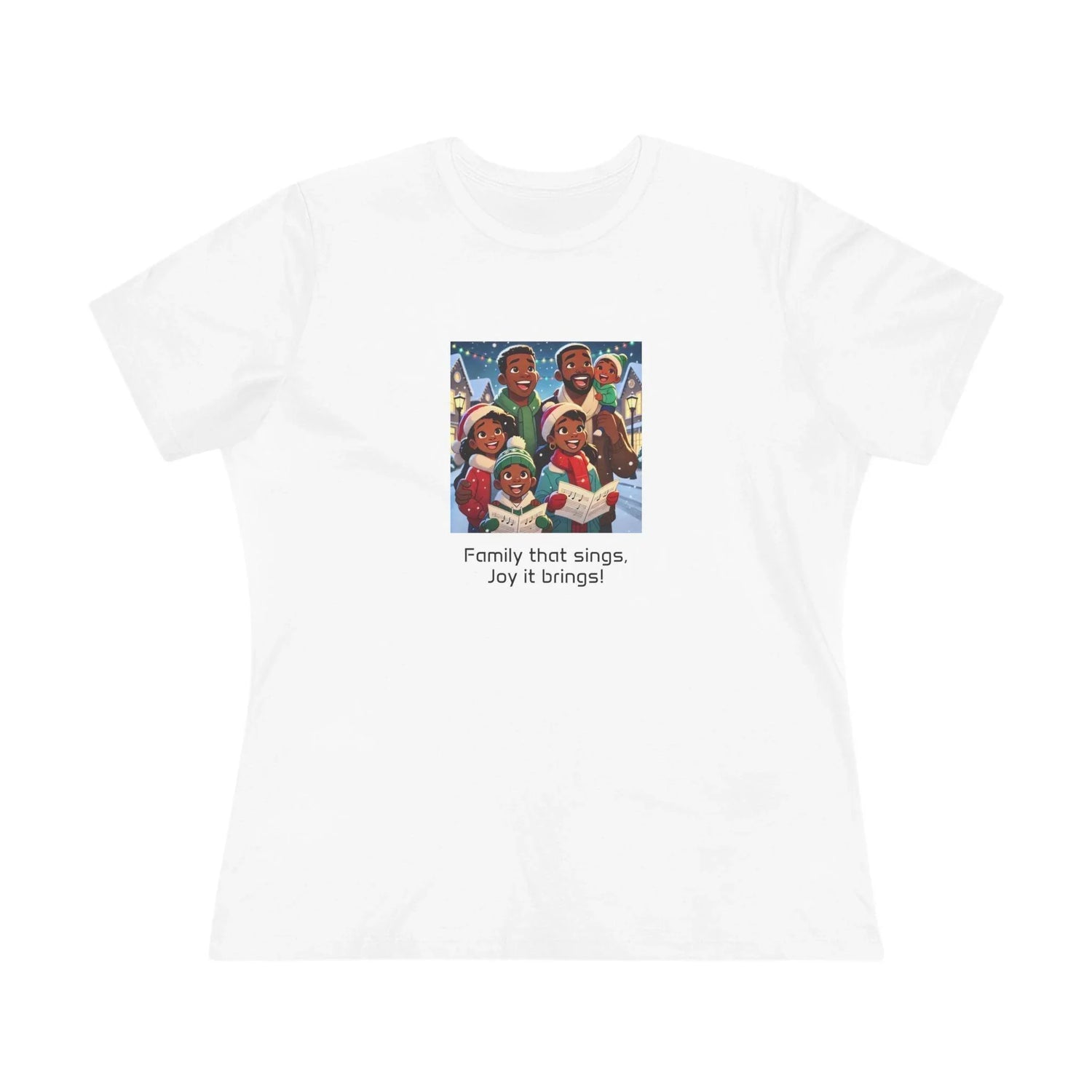 Family that sings, joy in brings! - Women's Softstyle Tee - Whippie's