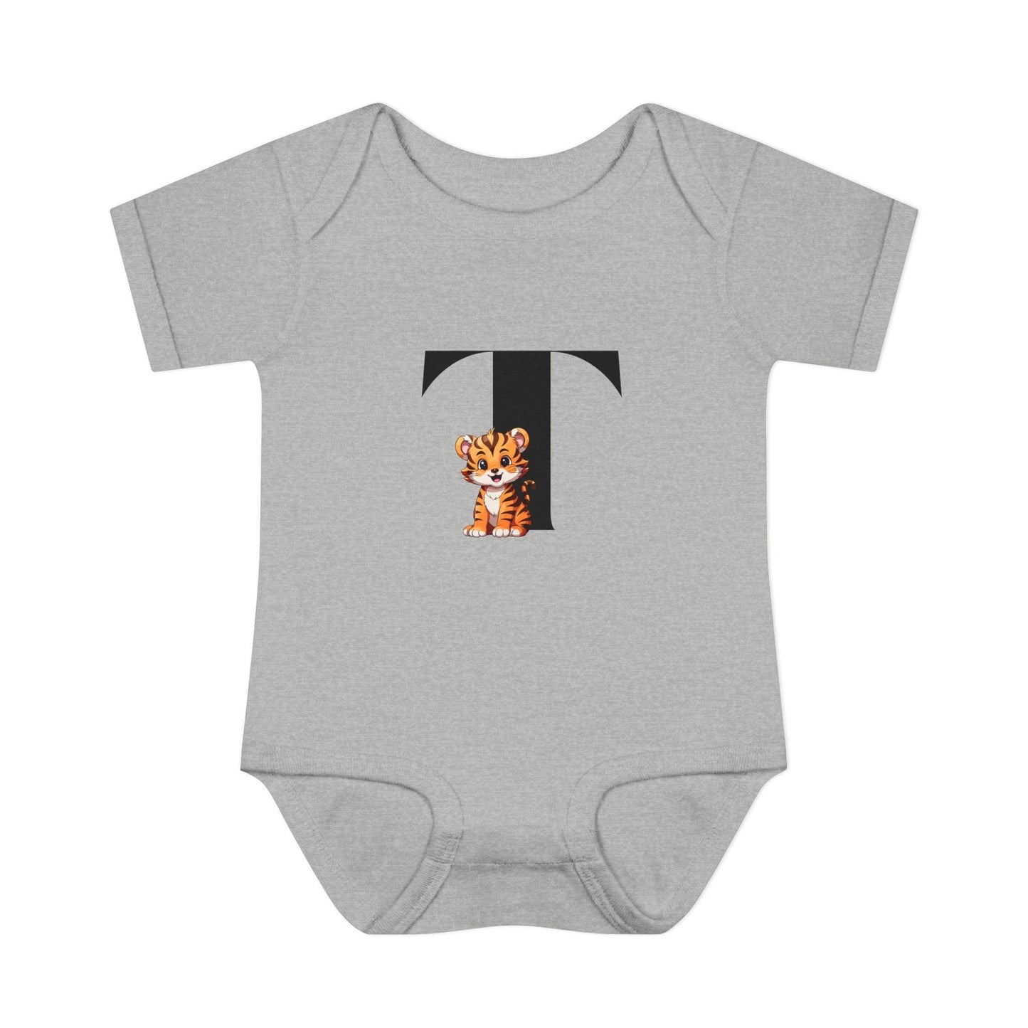 Alphabet Adventures: Letter T - Terrific Tiger Baby Onesie T is for Terrific Tiger! - Whippie's
