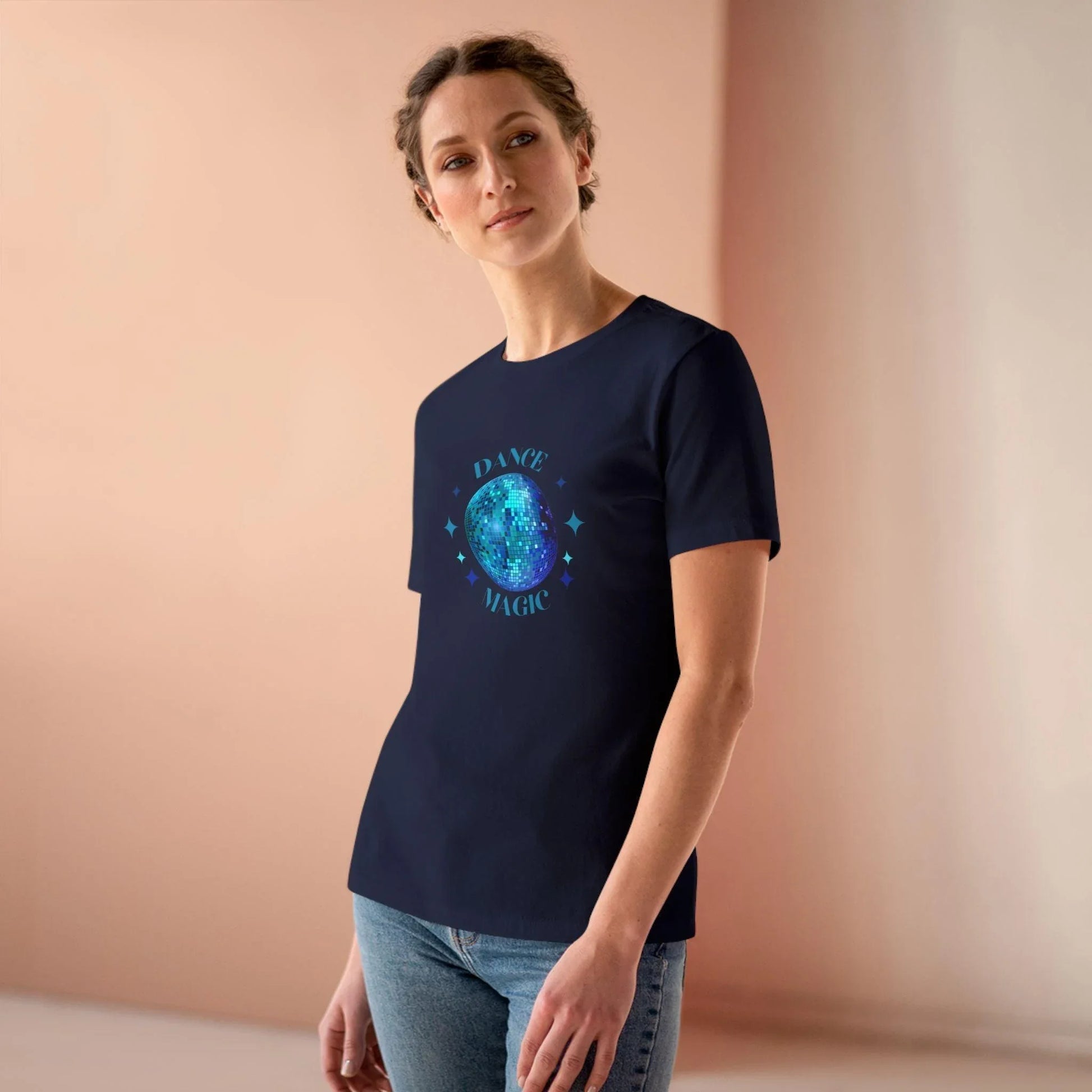 Dance Magic - Disco Ball - Women's Sofstyle Tee! ✨🕺 - Whippie's