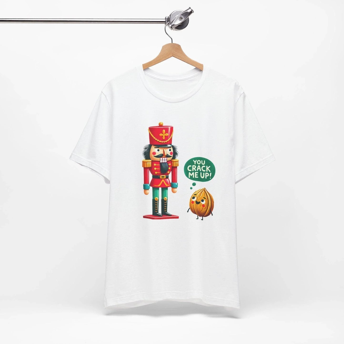 😂 You Crack Me Up! 🥜 Unisex Tee ✨ Nutty humor for everyone! - Whippie's