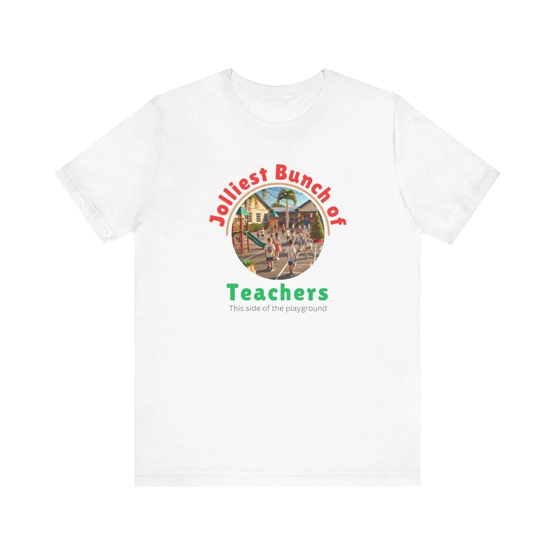 🌴 Jolly Bunch of Teachers ☀️ Unisex Jersey Tee 🧑‍🏫 - Tropical Winter - Whippie's