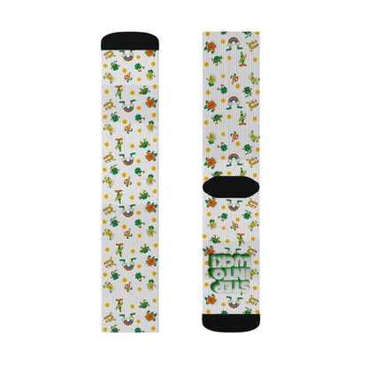 Lucky Charm St. Patrick's Day Socks - Step into Luck! 🍀🌈💰 - Whippie's