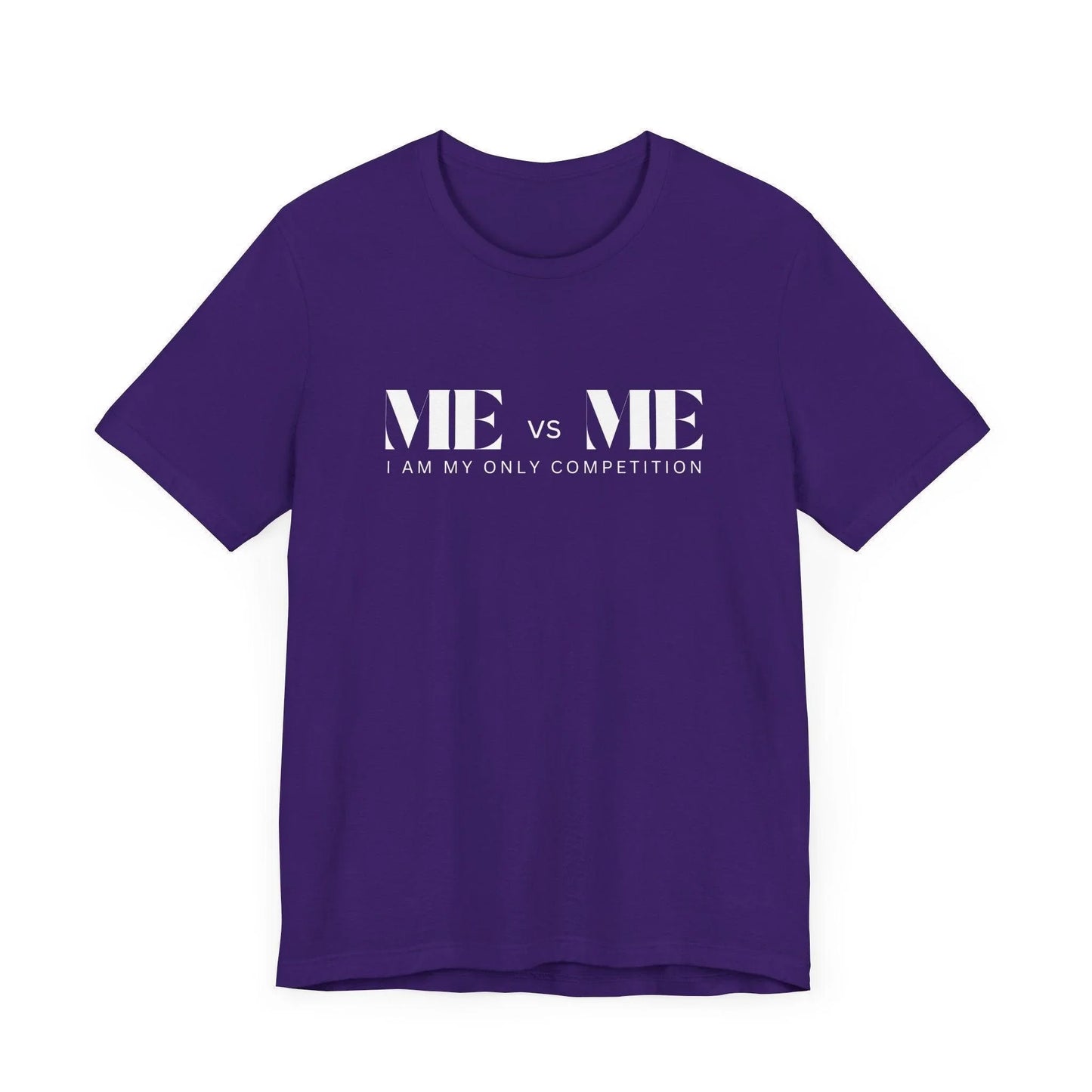 🔥 ME vs ME, I am my Only Competition 💪 Unisex Jersey Tee ✨ Challenge yourself, conquer your goals! - Whippie's
